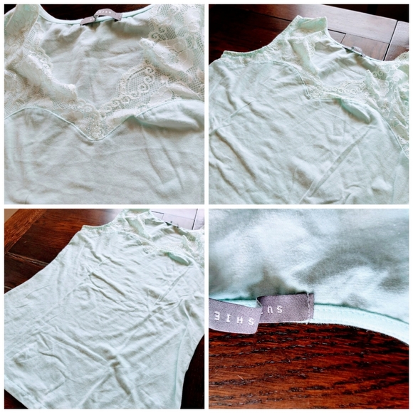 NEW SUZY SHIER MINT COLORED TANK //B2B - Picture 1 of 1